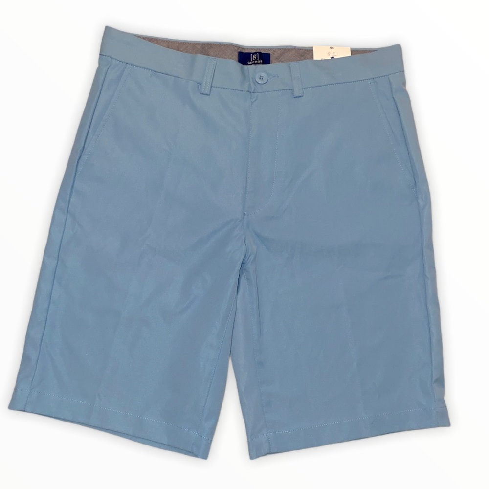 Casual soft pale light blue  short w pockets 30W